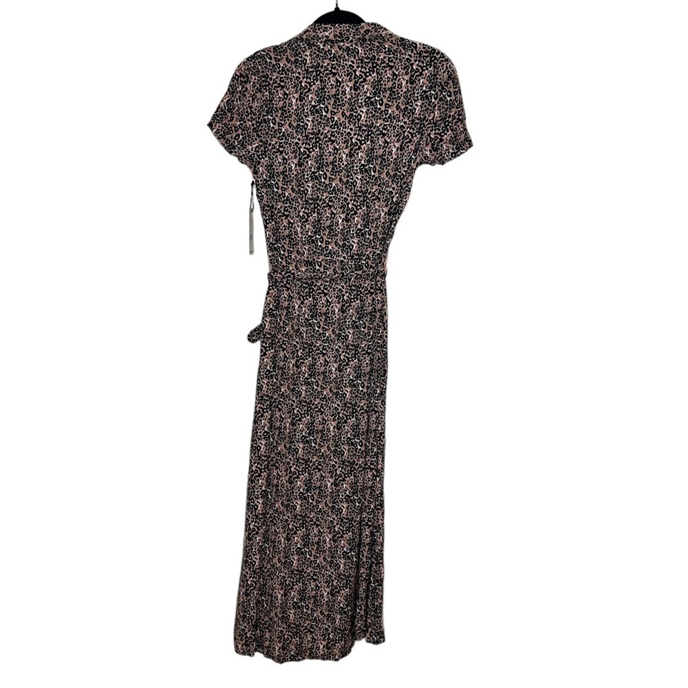 DEX Animal Print Button Front Midi Dress - Picture 6 of 10